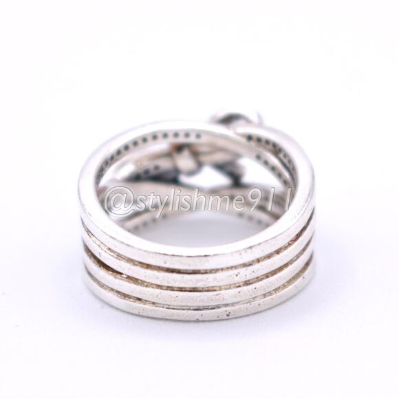 AUTHENTIC PANDORA Delicate Sentiments Statement Ring - Picture 3 of 13